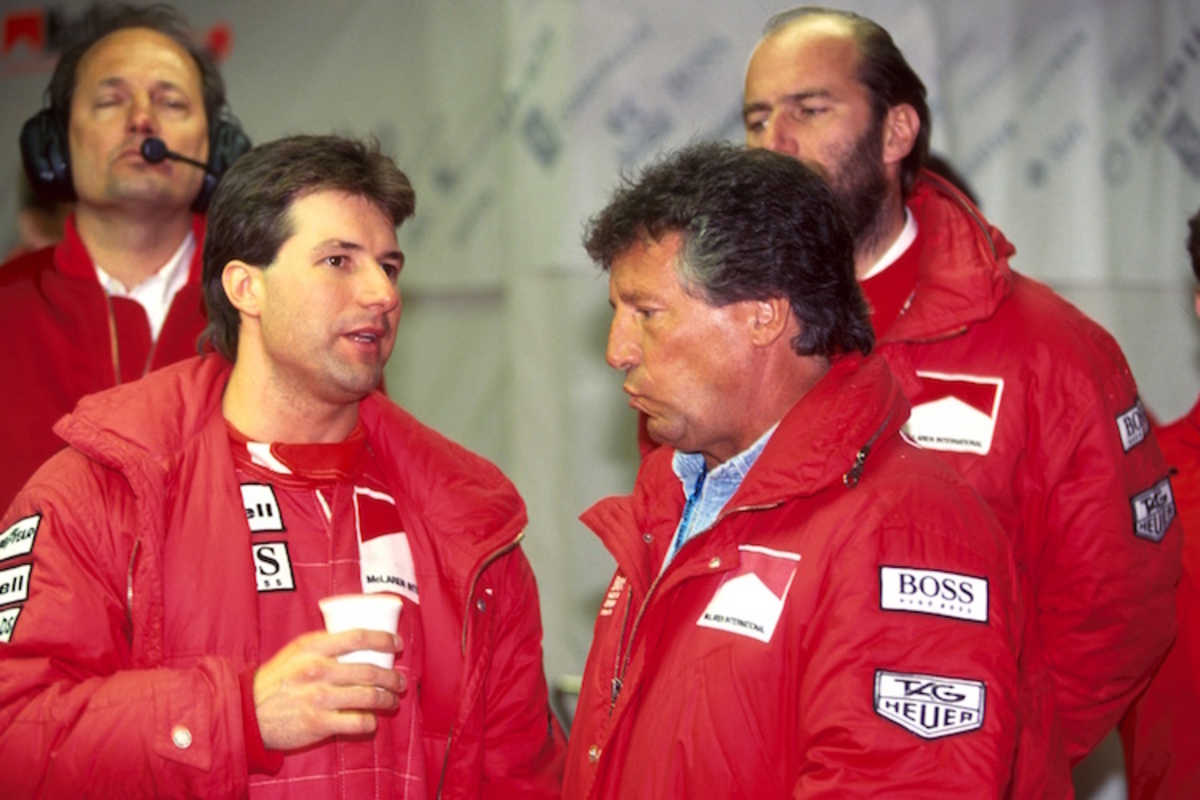 Michael und Mario Andretti 1993