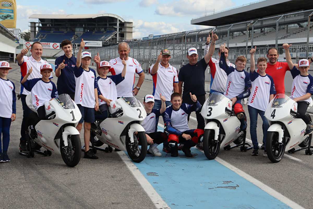Stefan Bradl Rookies Day in Hockenheim