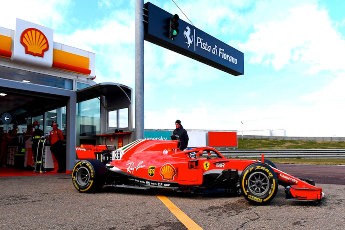 Giuliano Alesi geht auf die Fiorano-Teststrecke