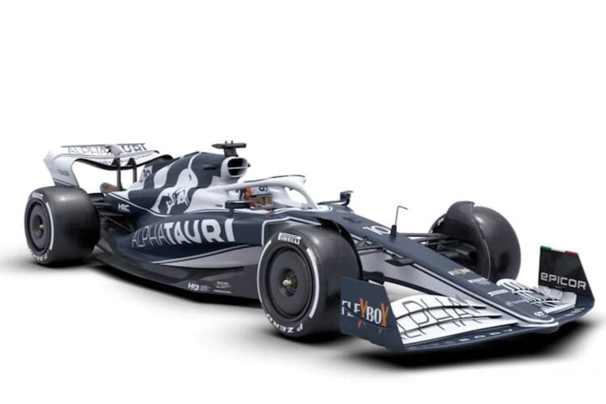 Der neue Wagen von Pierre Gasly und Yuki Tsunoda