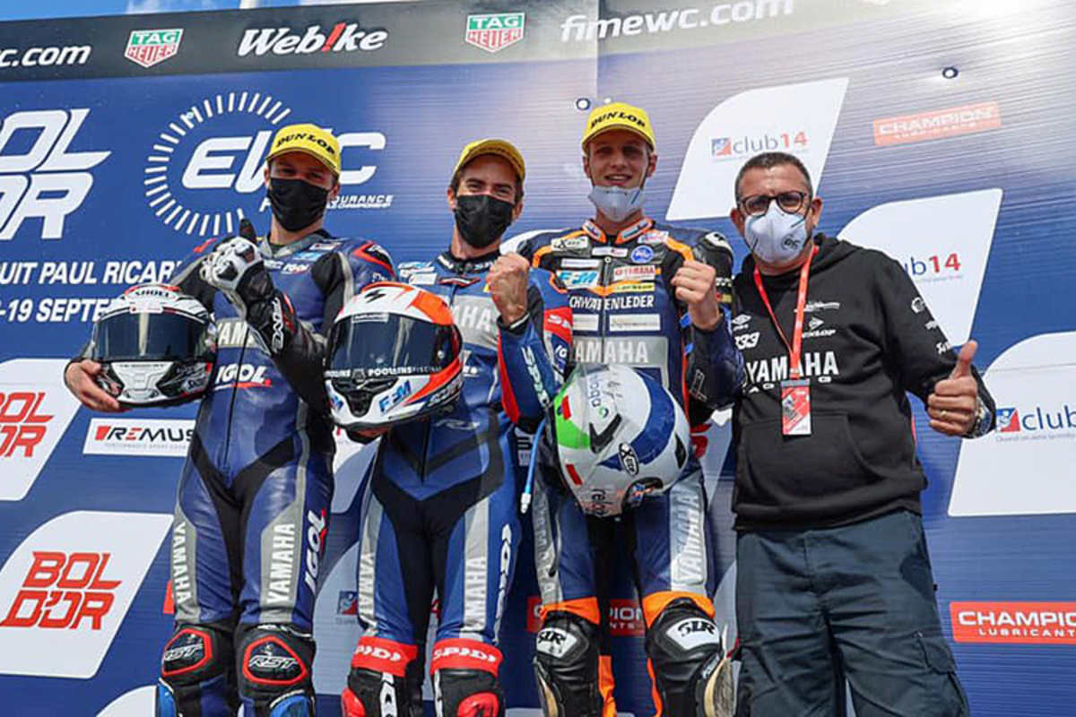 Florian Alt udn Kollegen bei der EWC