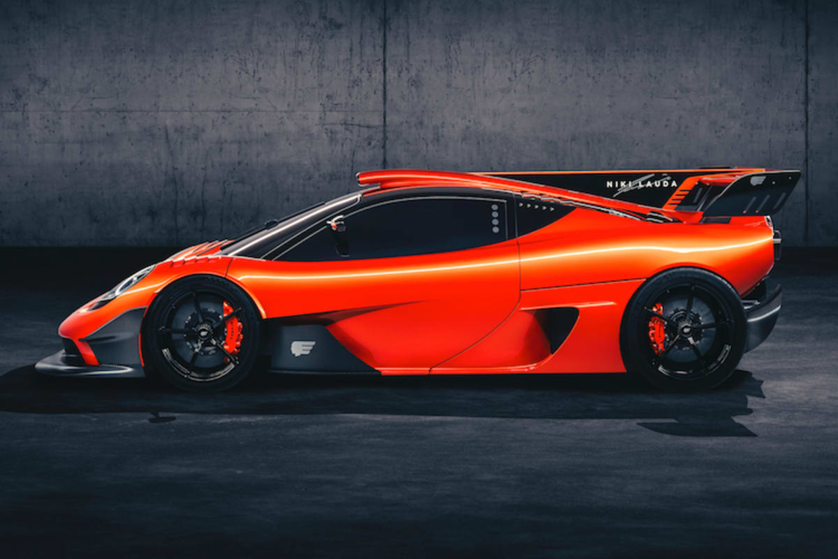 Der Wagen macht auch von der Seite eine gute Figur