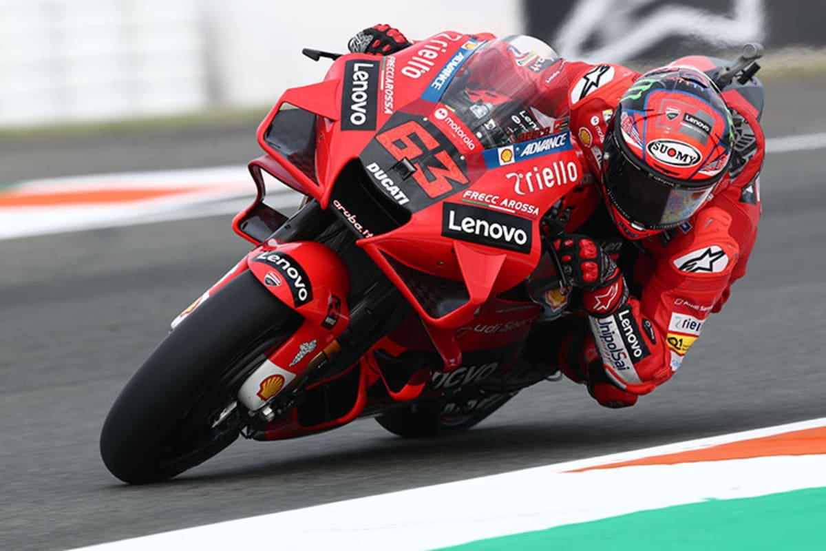 Die Ducati Desmosedici von Bagnaia: Umfangreiche Winglets