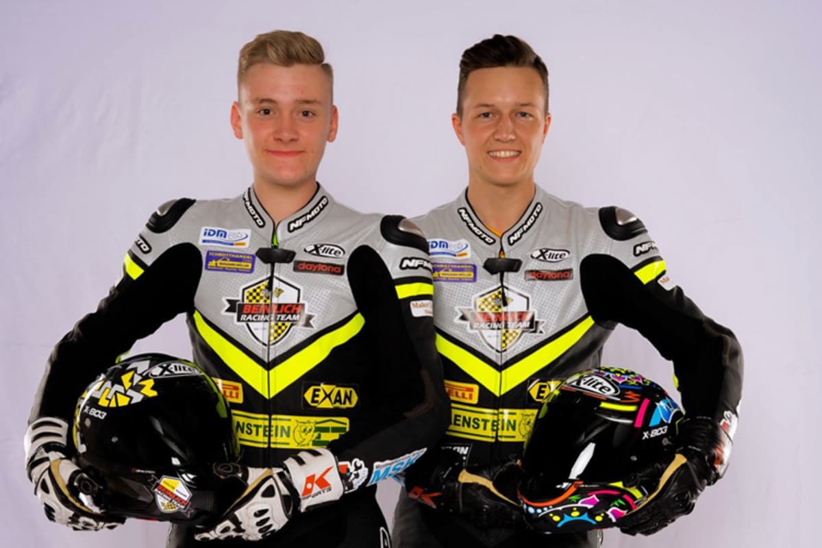 Troy und Christoph Beinlich (v.li.)