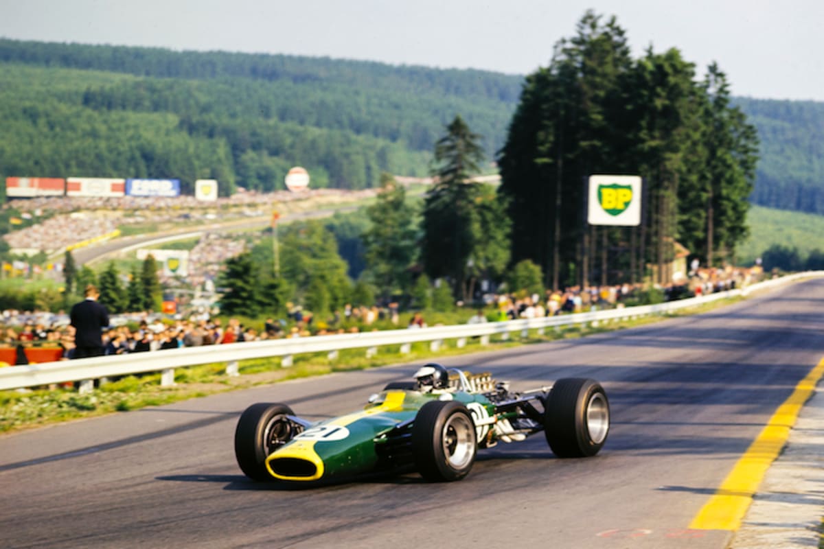 Clark hasste Spa-Francorchamps, gewann hier aber vier Mal