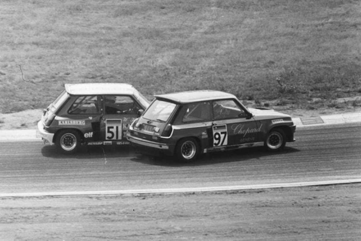 Stefan Bellof in Schwierigkeiten