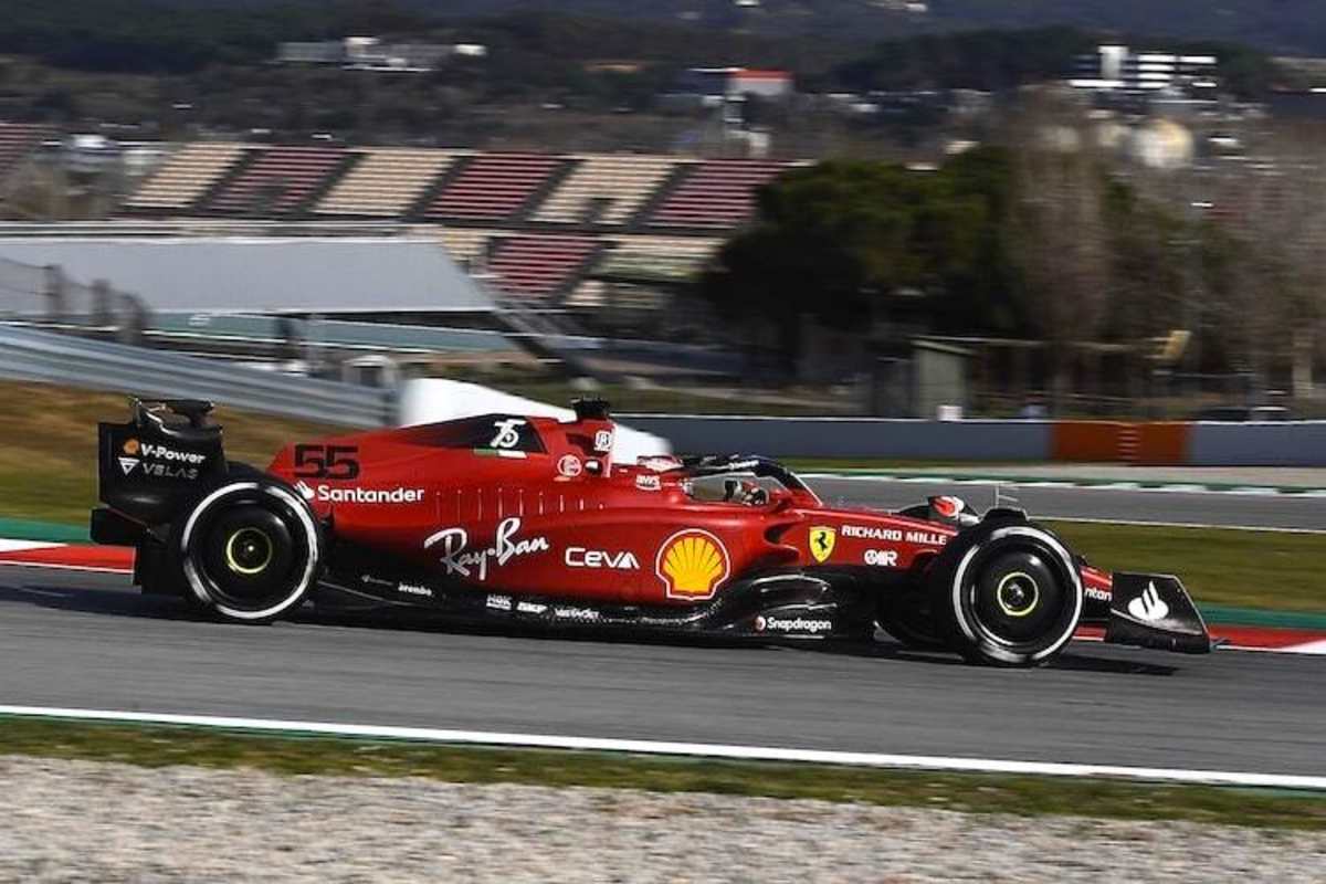 Carlos Sainz im Ferrari