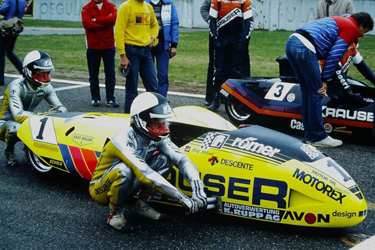 Biland/Waltisperg 1984 in Hockenheim