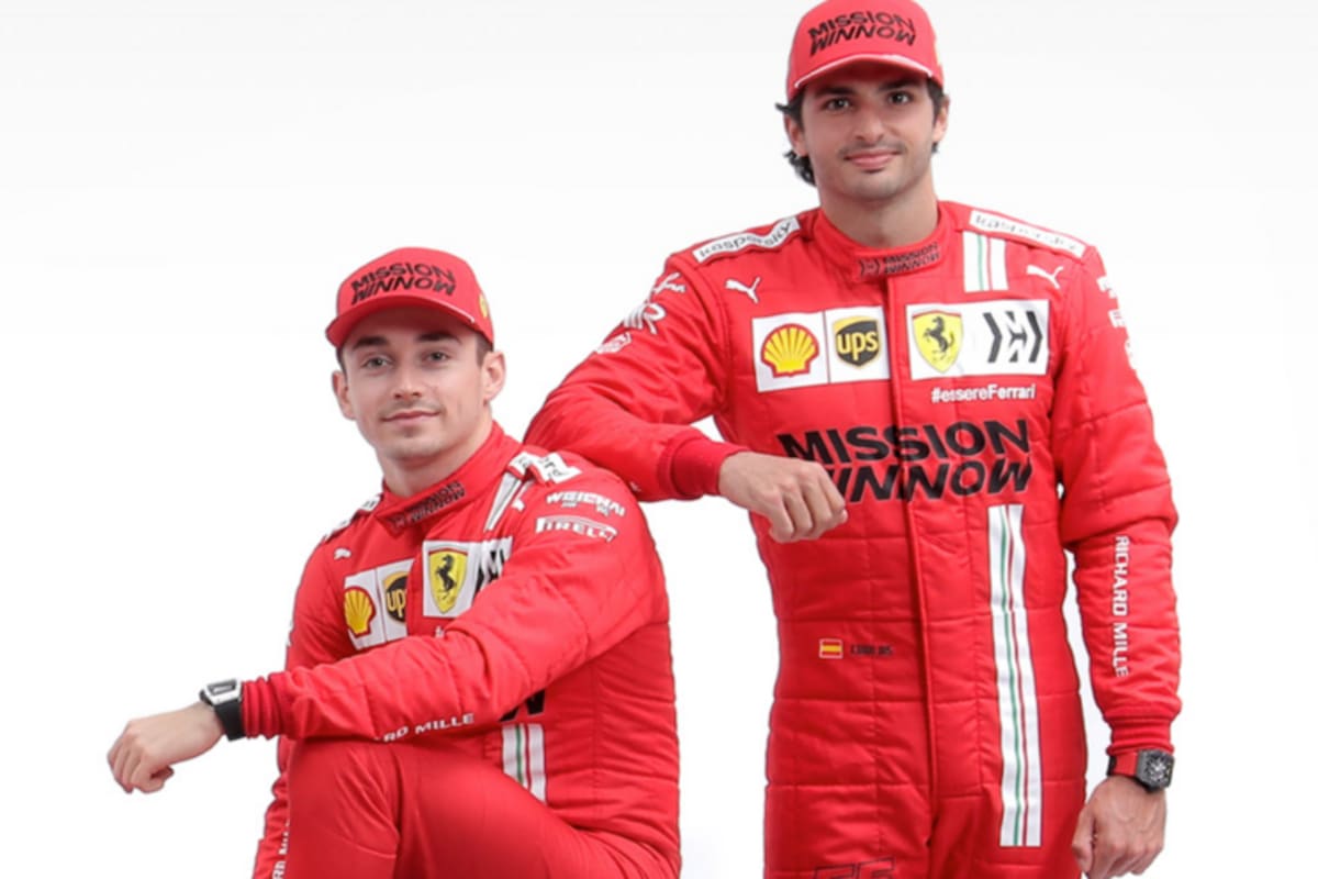 Charles Leclerc und Carlos Sainz