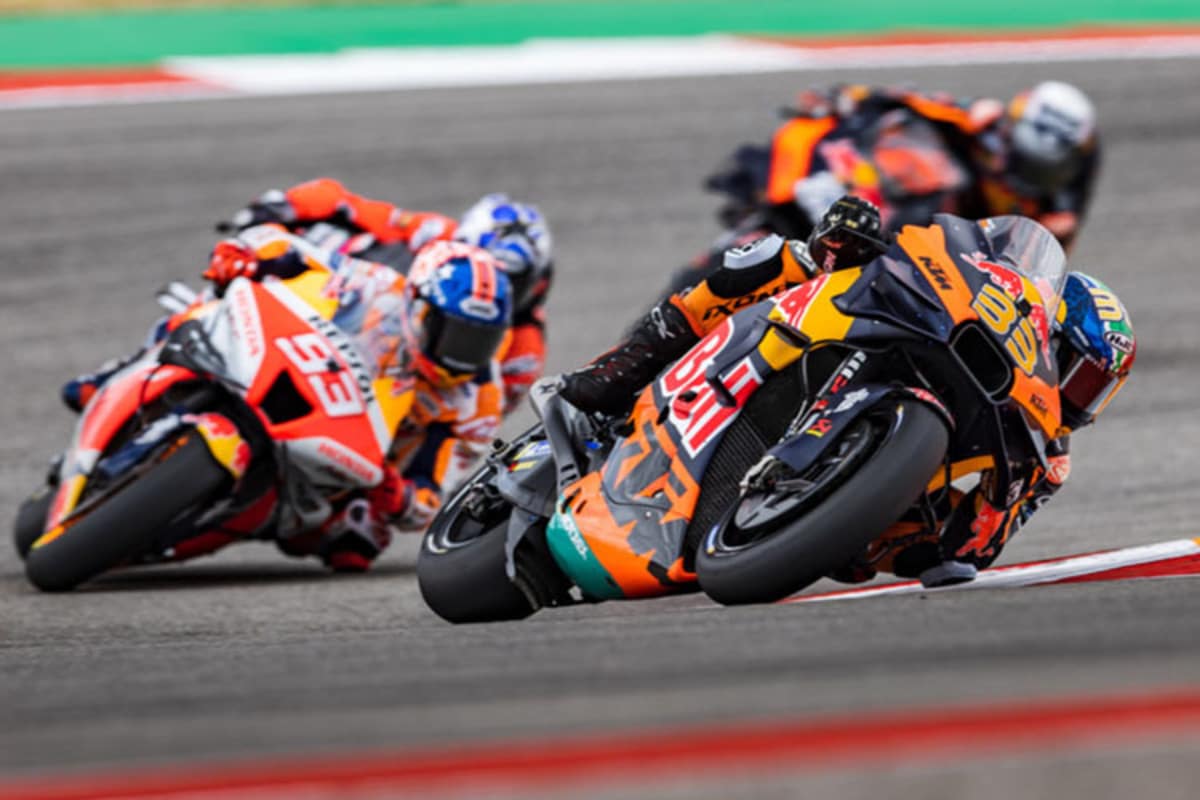 Texas-GP: Brad Binder wird von Marc Márquez überholt