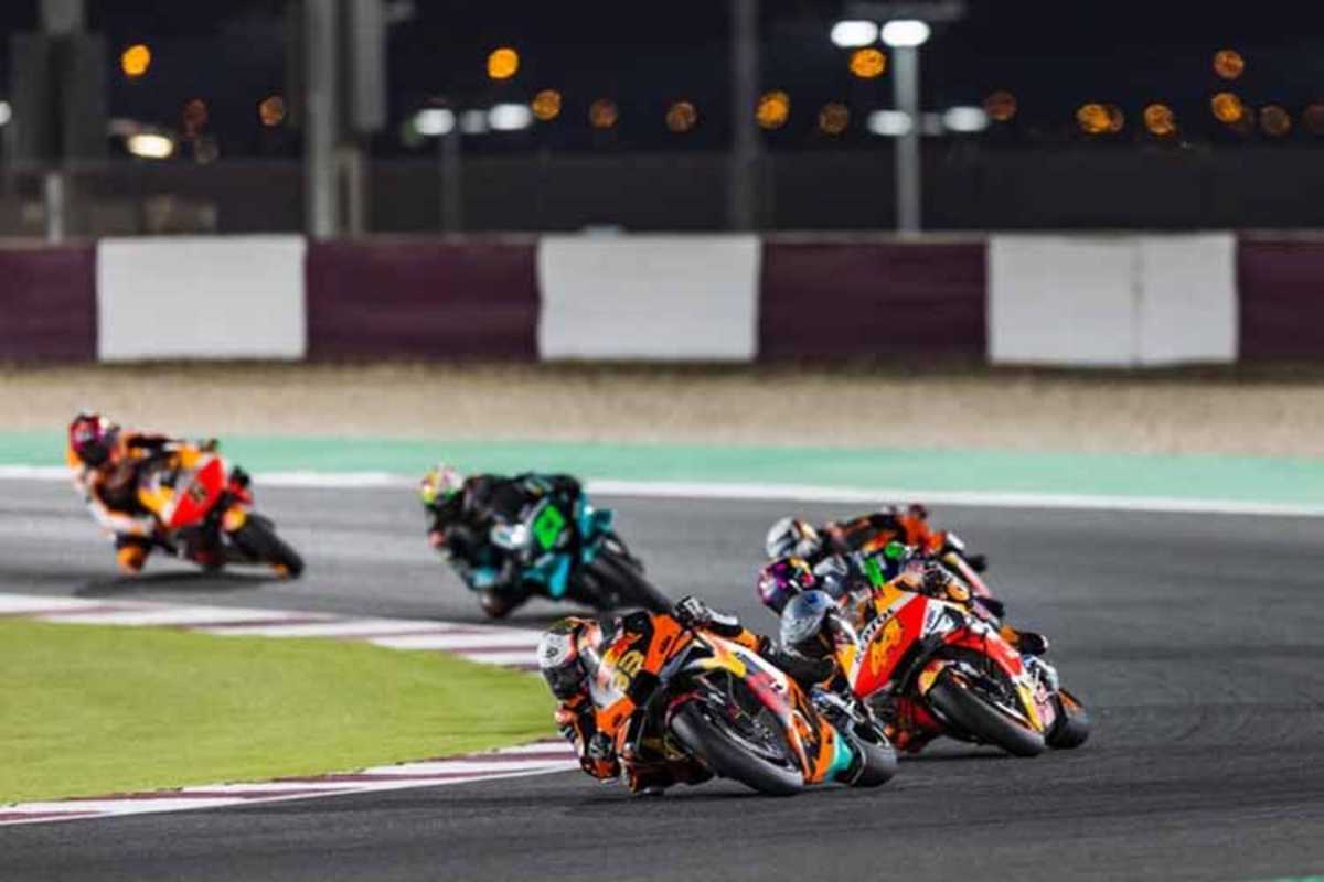 Fuhr beim Doha-GP am 4. April vom 18. Startplatz auf Platz 8: Brad Binder (33)