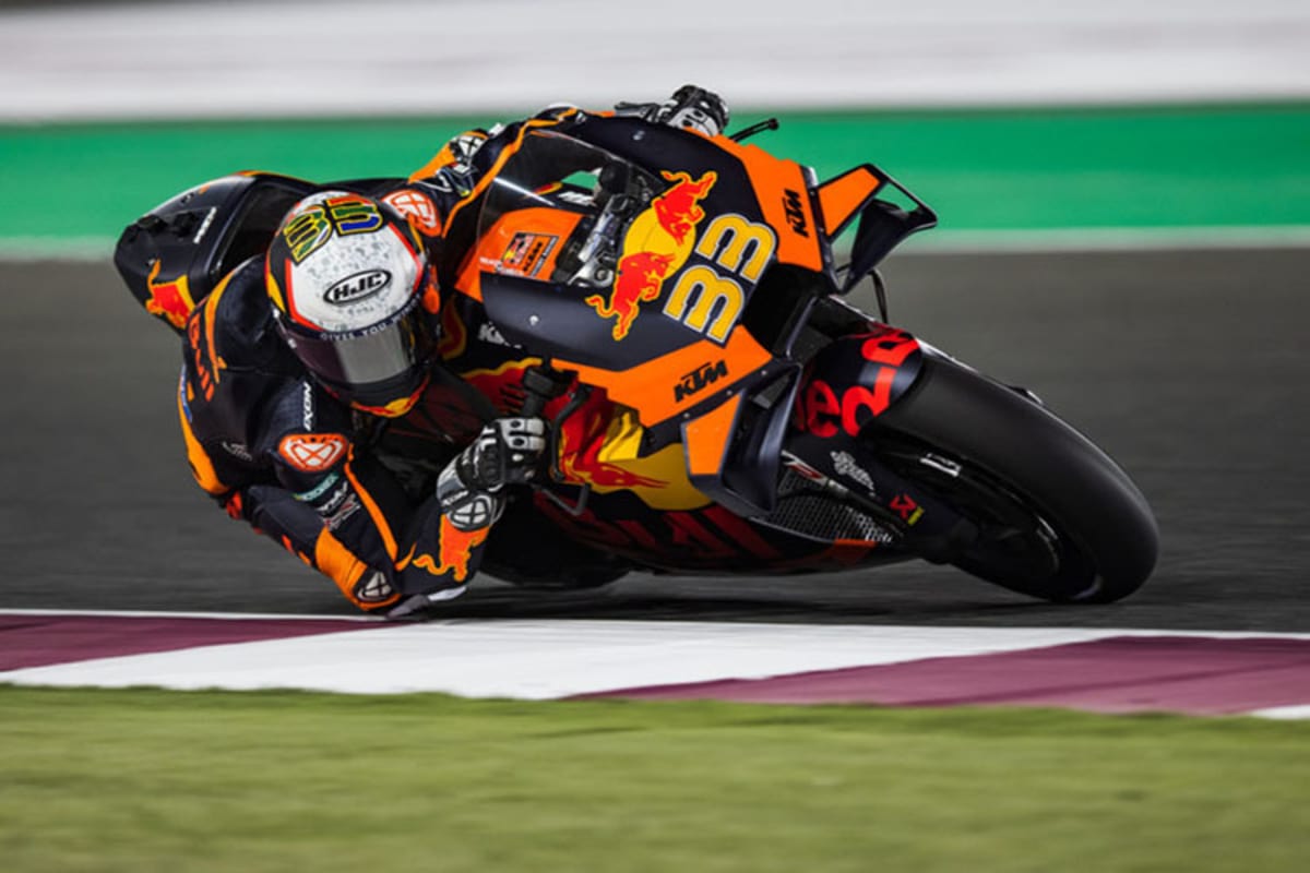 Brad Binder auf der KTM RC16