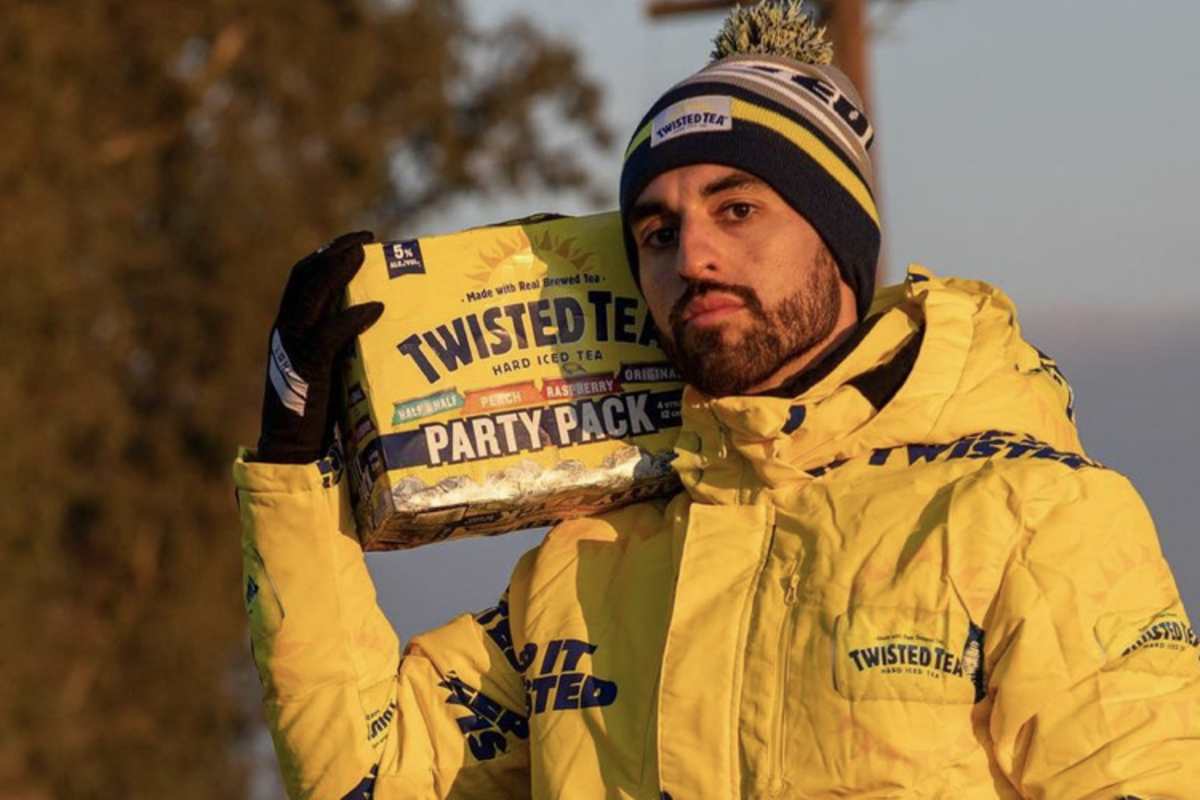 Justin Bogle führt für das Team Twisted Tea Suzuki
