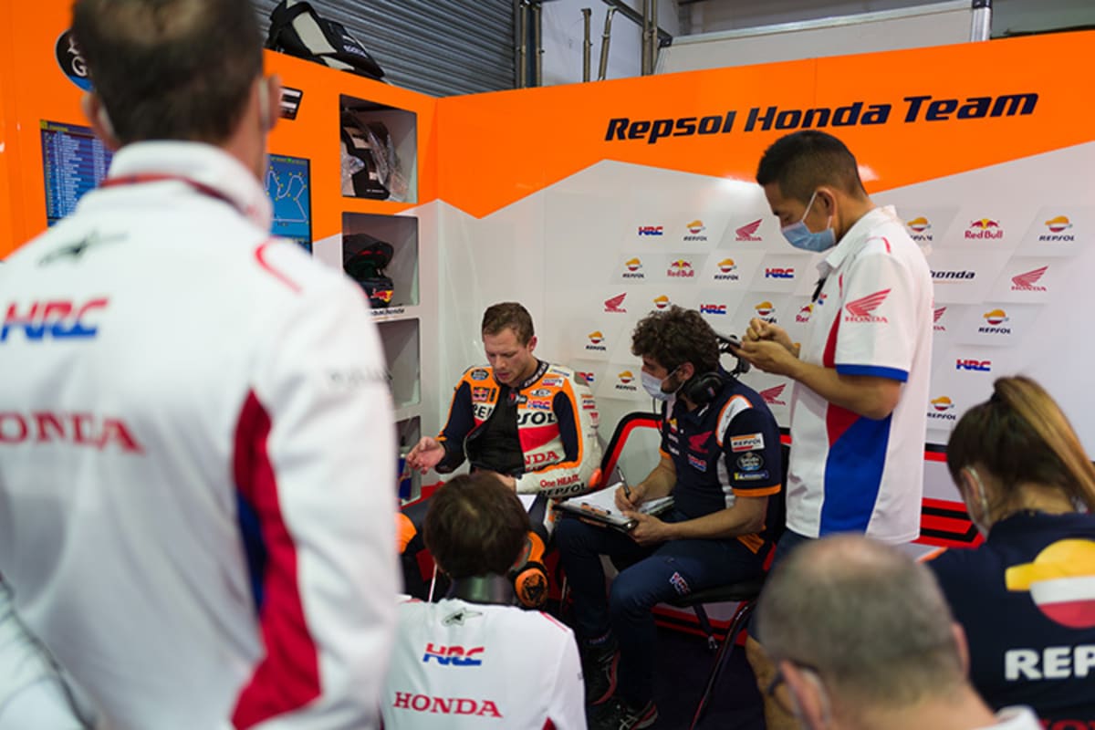 Stefan Bradl beim Katar-Test