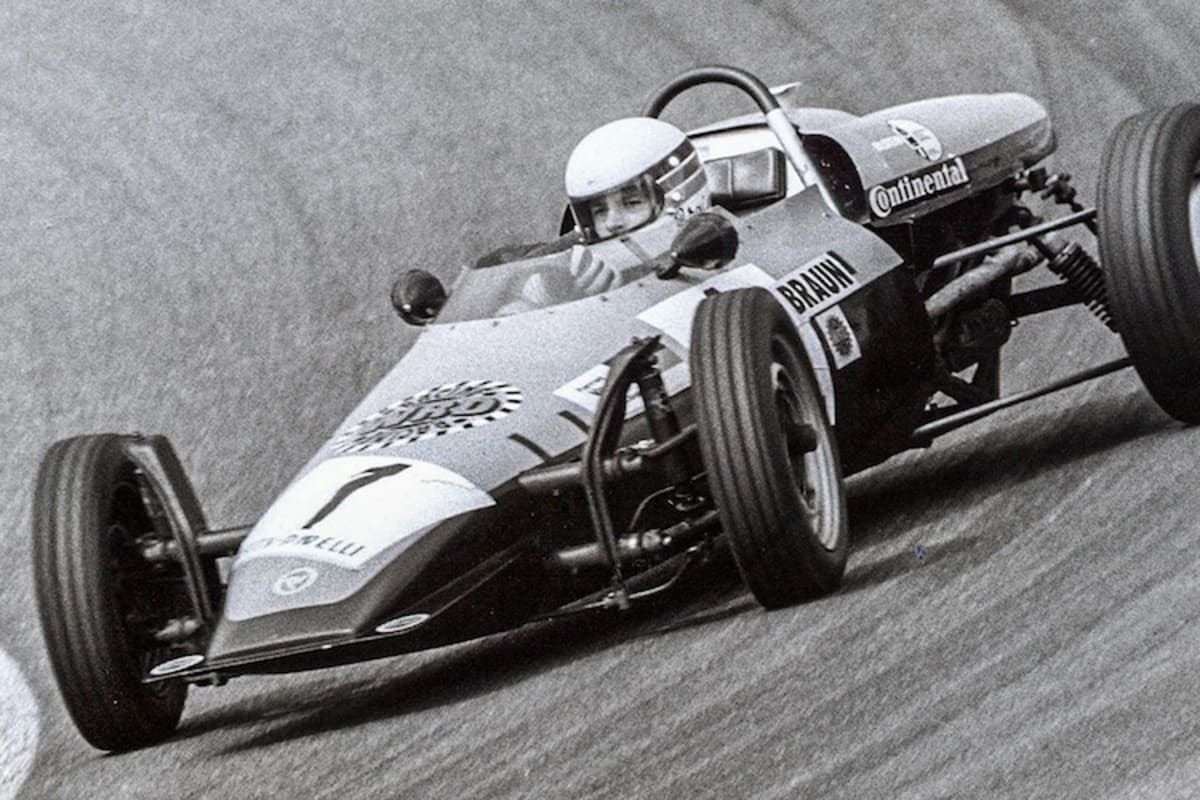 Auch als Racer machte Braun eine gute Figur