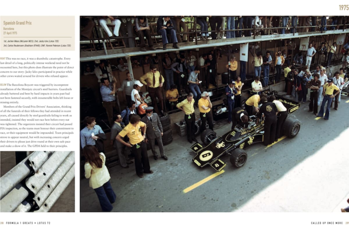 Die John Player Special-Lackierung fasziniert die Fans bis heute