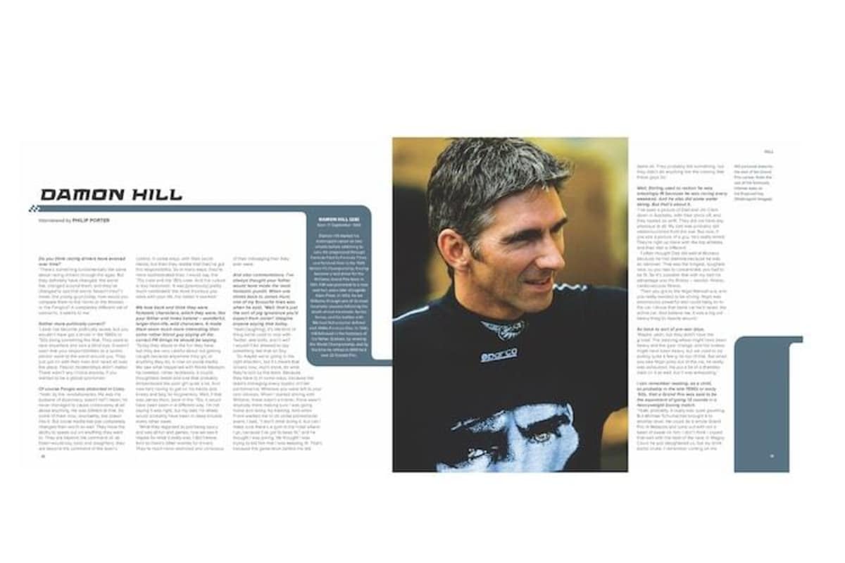 Damon Hill, immer ein hervorragender Gesprächspartner