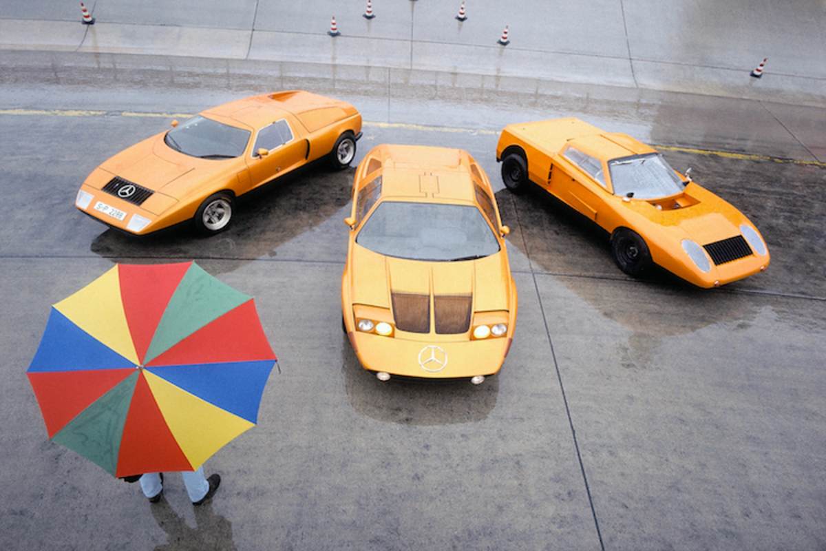 Mercedes-Benz C 111-II: Premiere auf dem Genfer Automobilsalon 1970