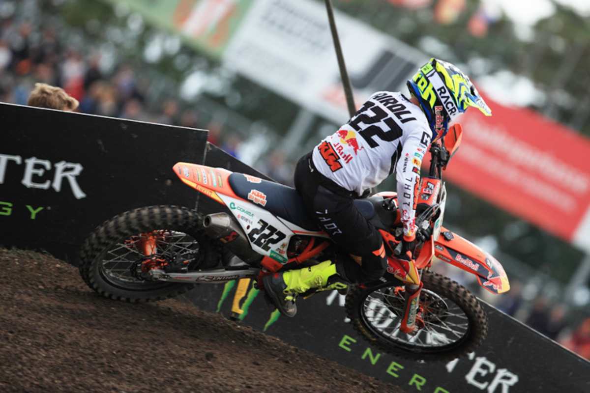 Antonio Cairoli bei seinem Abschiedsrennen im Talkessel