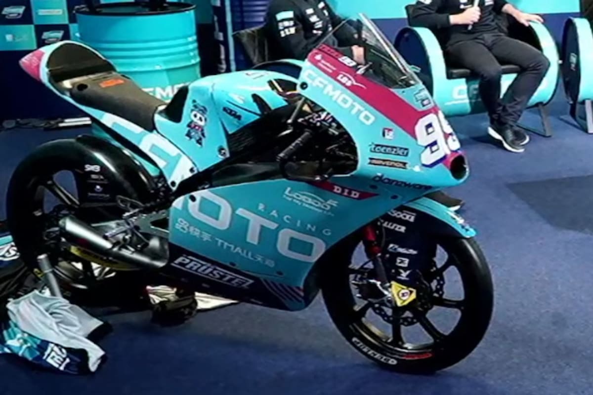 Die CFMOTO von Carlos Tatay