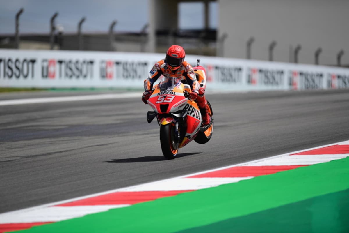 Die ganze Last auf dem Vorderrad