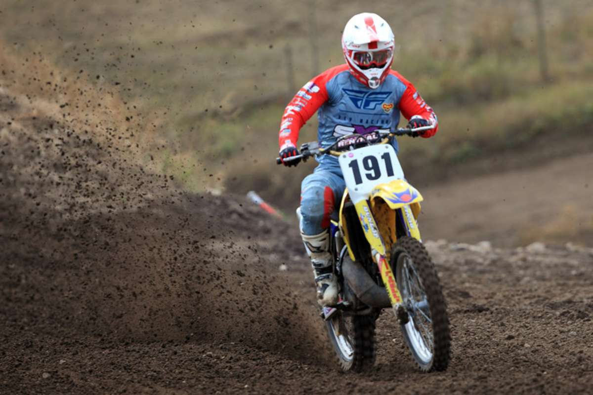 Jaromír Romančík gewann den ersten Lauf souverän und fiel im zweiten Lauf aus