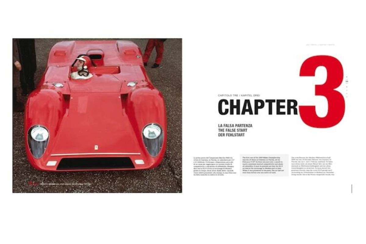 Ernesto Brambilla bei ersten Testfahrten