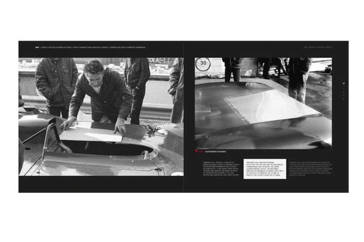 Zaghafte aerodynamische Versuche – argwöhnisch beobachtet von Enzo Ferrari