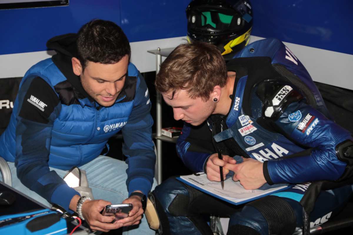 Sandor Cortese mit Michel Caspar Wieth (.v.li,)