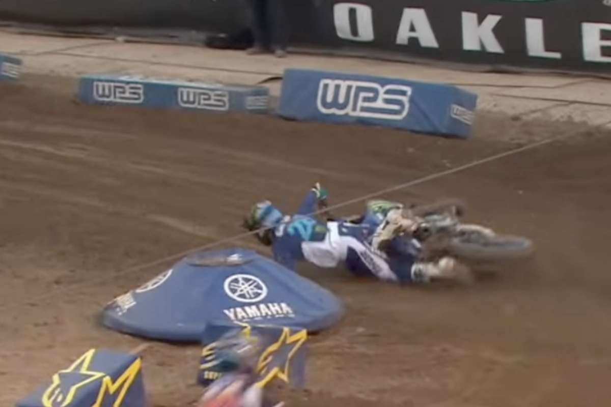 Christian Craig stürzte im Finale von Salt Lake City über das Vorderrad