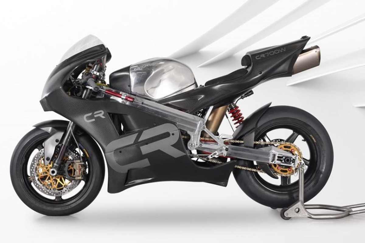 Dimensionen wie eine 250er Rennmaschine der 90er Jahre, Leistung und Drehmoment wie ein Superbike