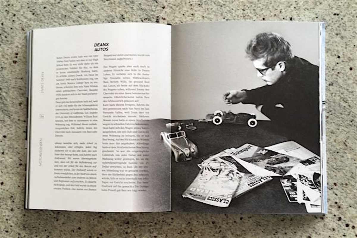 James Dean war von Motorrädern und Autos fasziniert