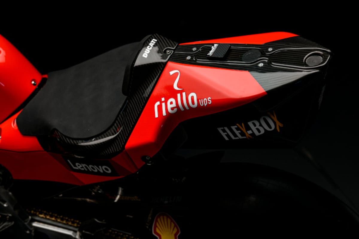 Die Heckpartie der Roten