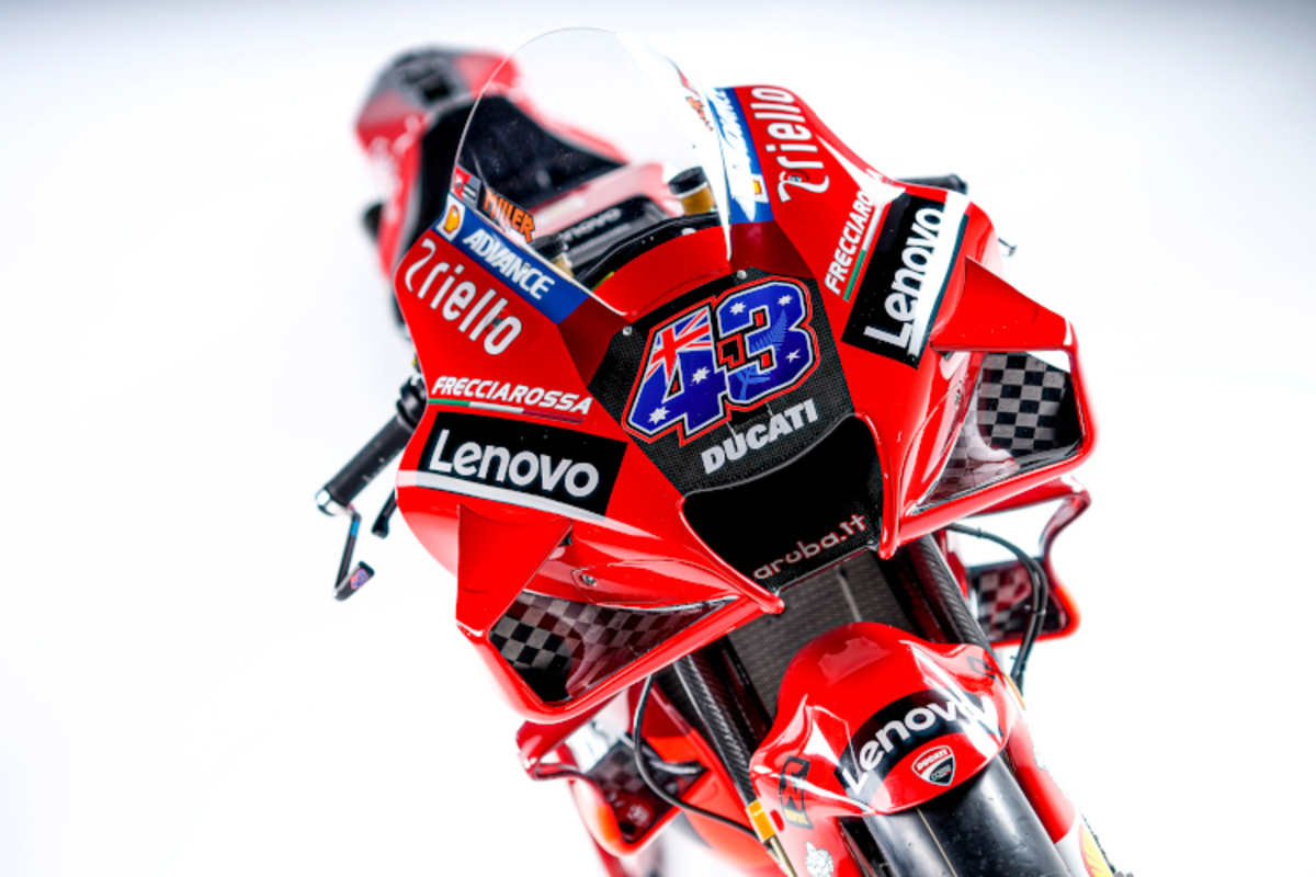 Das Miller-Bike 2021 in der Nahaufnahme