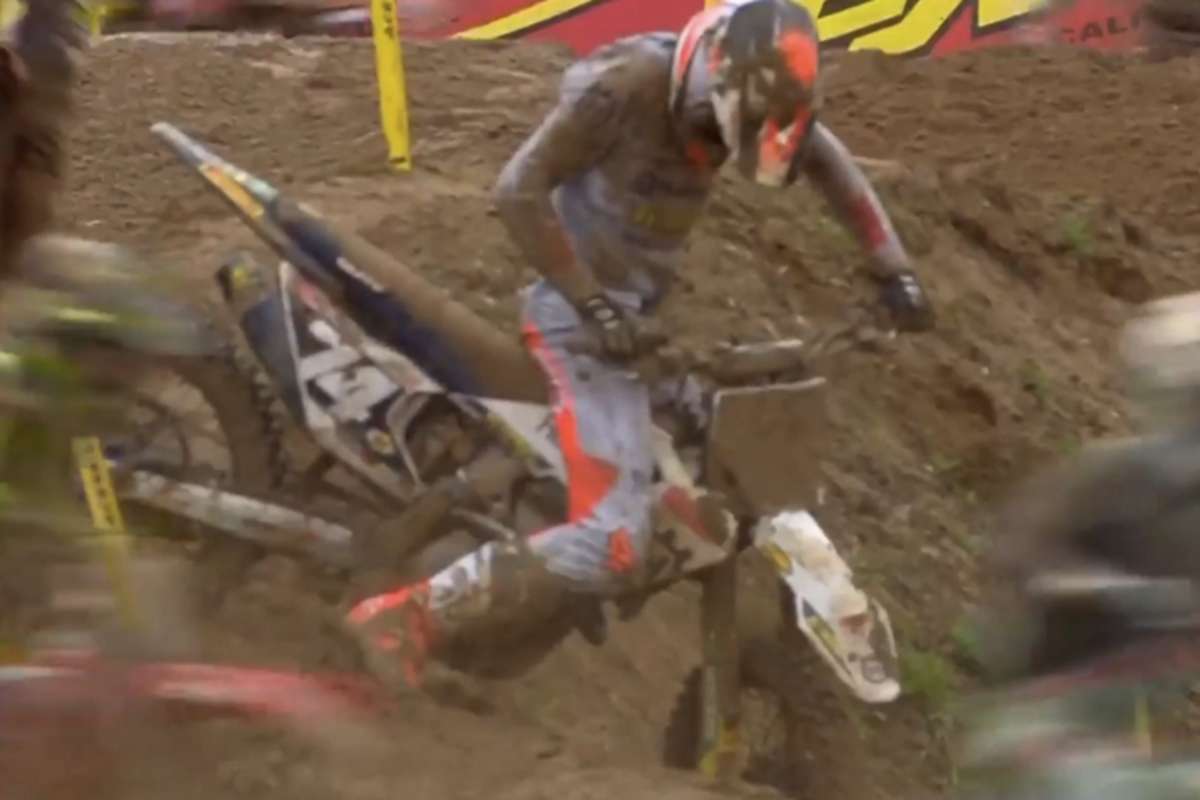 Kay de Wolf stürzte