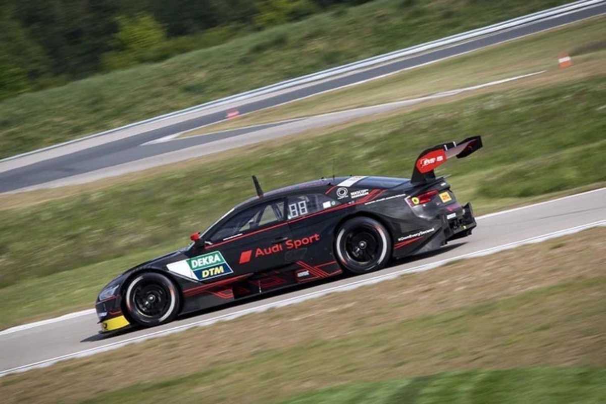 2019: Andrea Dovizioso im Audi RS5 DTM in Misano