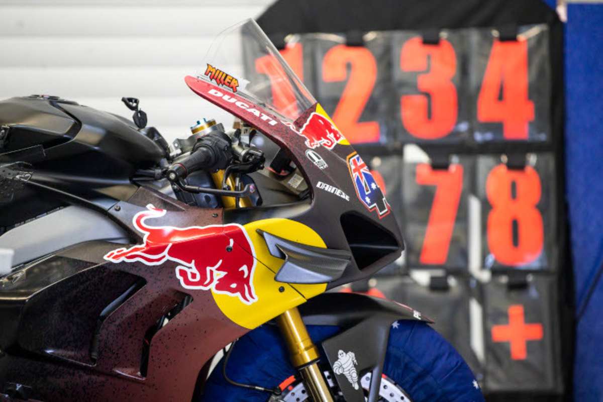 Auch ein Hingucker: Millers Panigale