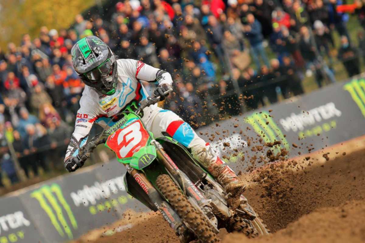 Romain Febvre startet mit dem 'redplate' des WM-Leaders