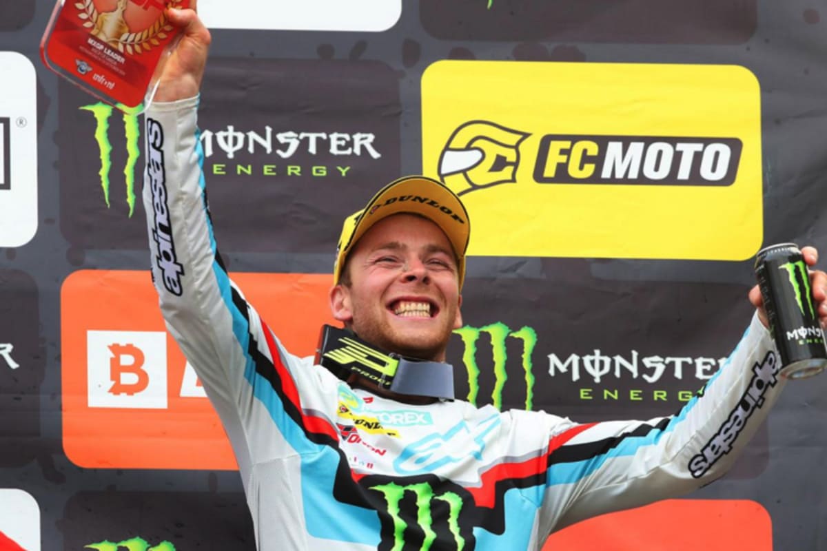 Romain Febvre ist glücklich über das 'redplate' des Tabellenführers