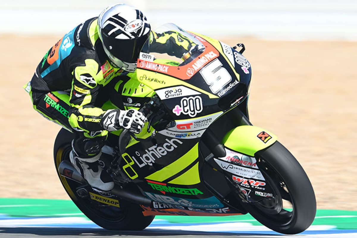 Romano Fenati auf der Boscoscuro in Jerez