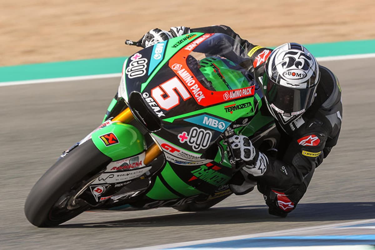 Moto2-Heimkehrer Romano Fenati beim Jerez-Test im November auf der Boscoscuro