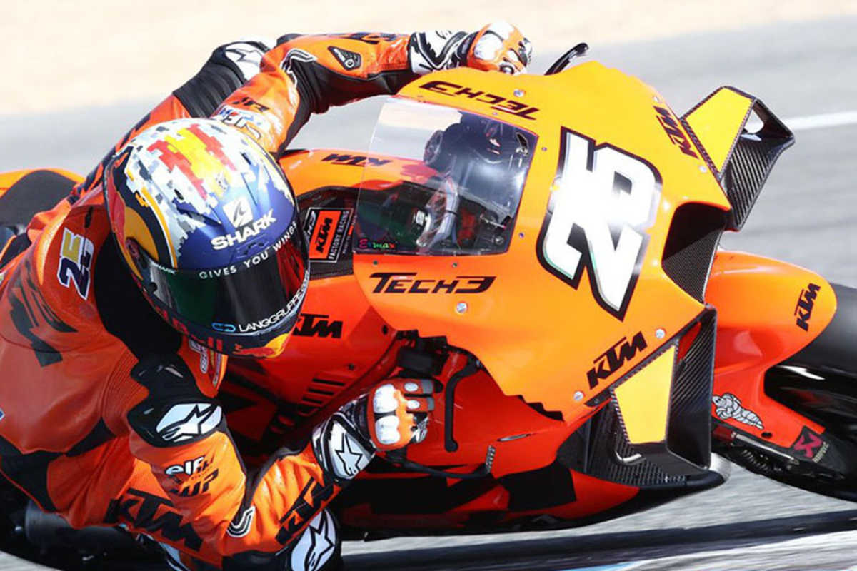 Raúl Fernández in Jerez auf der KTM RC16