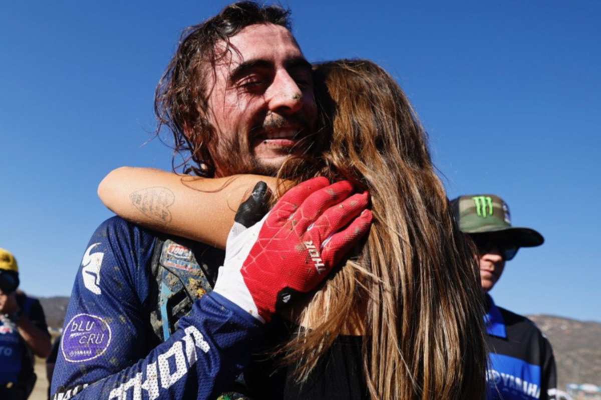 Gratultation nach dem Gewinn der Meisterschaft