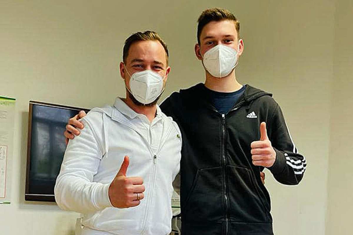 Marco Fetz (re.) will zurück aufs Motorrad