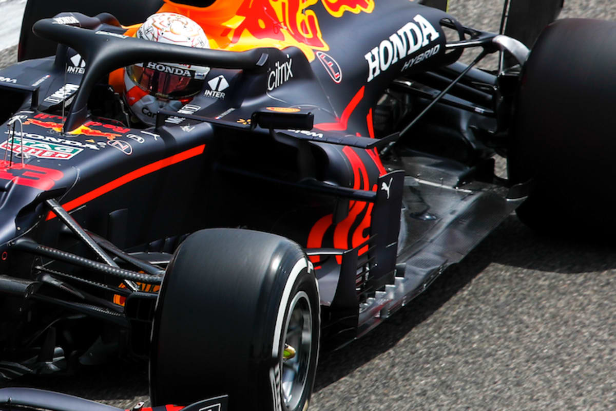 Boden am RBR-Renner am Freitag mit Verstappen