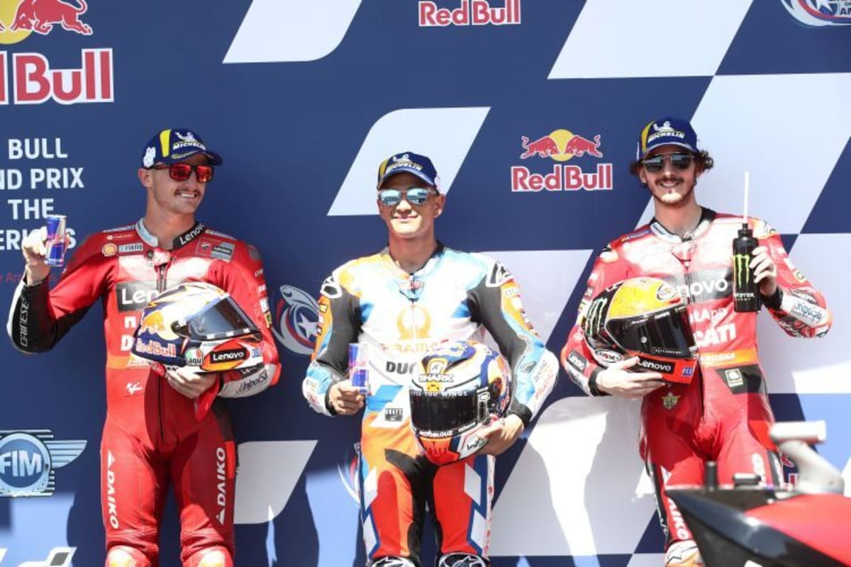 Jack Miller, Jorge Martin & Francesco Bagnaia