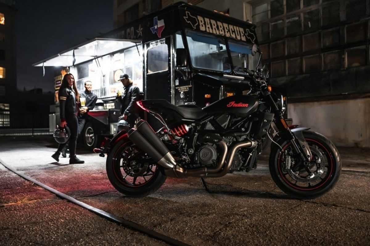 Basismodell Indian FTR 1200: Auch als A2-Version erhältlich