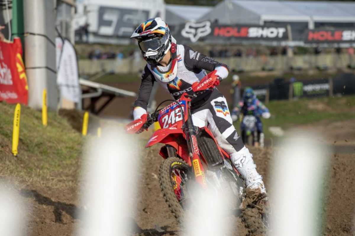 Gajser auf der Strecke in Lacapelle Marival