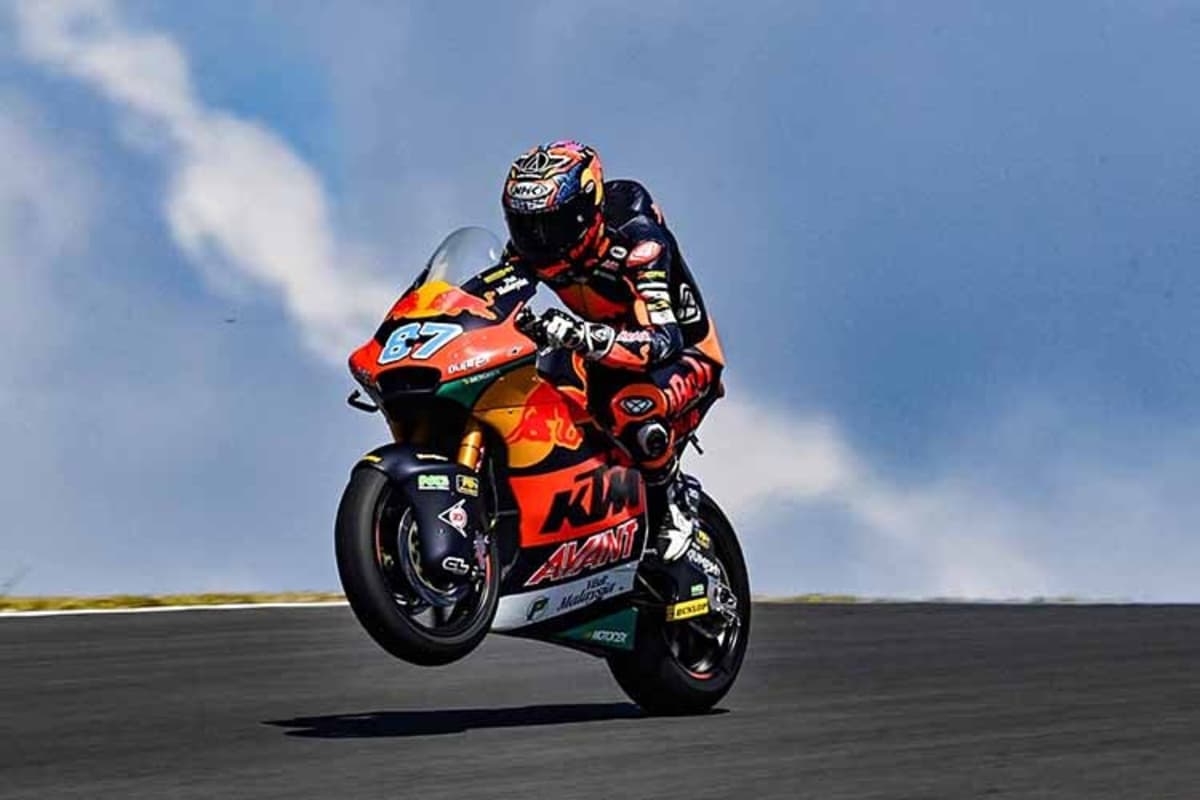 Moto2-WM-Leader Remy Gardner