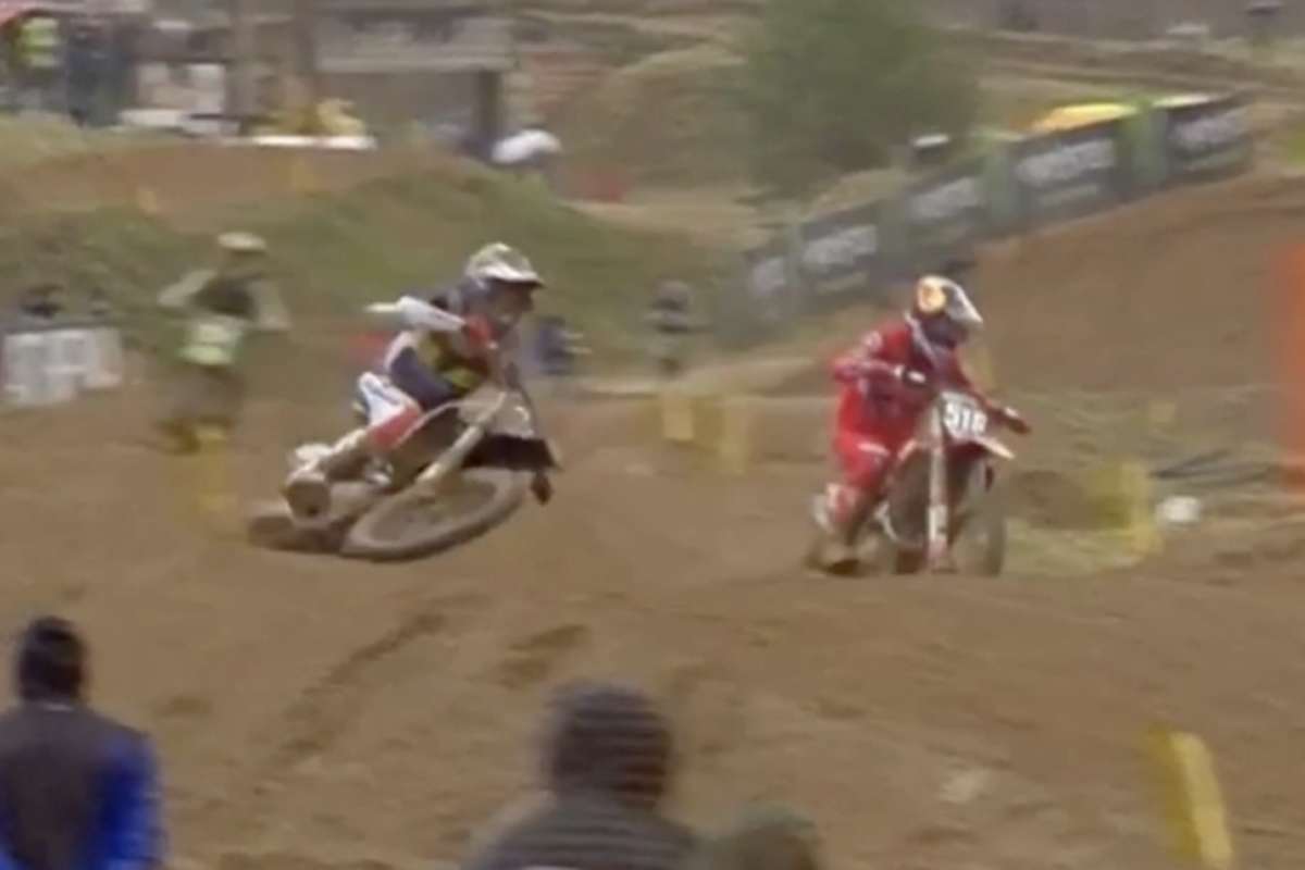 Geerts geht im ersten Lauf an Längenfelder vorbei in Führung